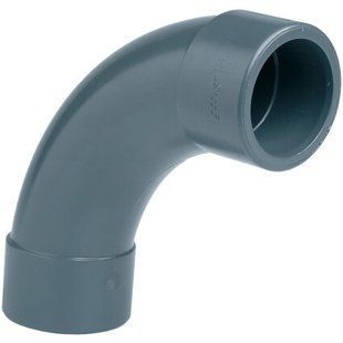 Отвод ПВХ Effast RDRCUD0400 плавный 90&deg;, d40 мм