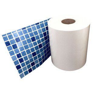ULTIMATE BORDER Бордюр для ватерлінії Blue Mosaic розмір 25m x 26 cm, Elbtal Plastic