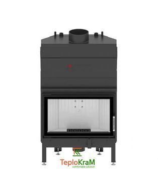 Камінна топка з водяним контуром HITZE ALAQS68x43.S-D 16 кВт