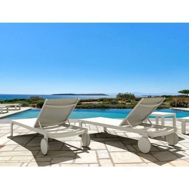 Шезлонг Aquajoy Casablanca, белый