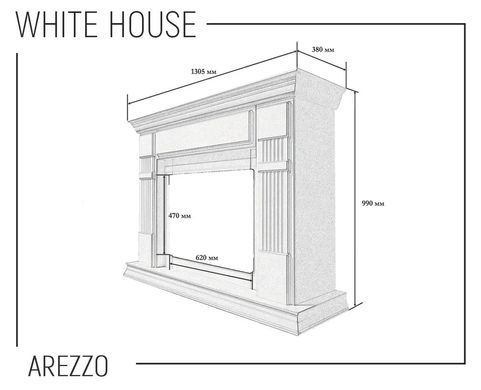 Каминокомплект Arezzo