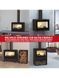 Сталева піч Bronpi CAIRO 70 BOX + L 70 BOX
