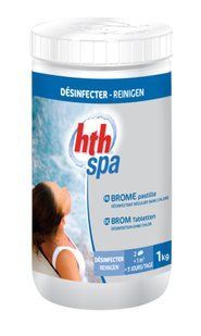 Таблетки брома hth 20г, 1кг (Франция), Spa BROME tablets 20g D800201HP