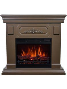 Каминокомплект Aflamo RIVIA Орех + LED 60 3D