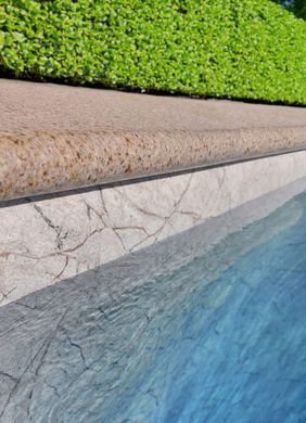 Плівка ПВХ  PURE Terra Sand 165 cm для оздоблення басейну, 3D структура зі спеціальним захистом