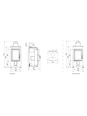 Камінна топка Defro Home VIS XSM 6C MINI