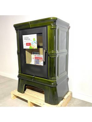 Изразцовая печь Nordflam FROVI Green