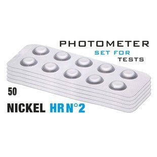 табл. Nickel HR 2 (Никель, 0-7 мг) 50 п/уп. Photometer/Comporator