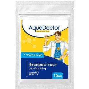 Тест-полоски для контроля воды в бассейне AquaDoctor 7-в-1