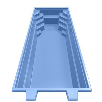 Композитний басейн Rhino Pools Monaco Beach pearl 8.5 х3.7х1.5 м (Monaco 850 BP + PUHC)