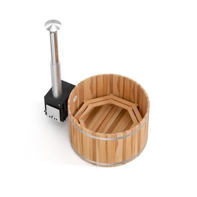 Купіль на дровах Kirami, Premium Woody, Red cedar - RC1900CUBE