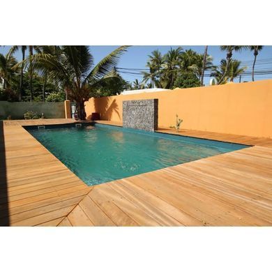 Композитний басейн Rhino Pools Monaco Beach pearl 8.5 х3.7х1.5 м (Monaco 850 BP + PUHC)