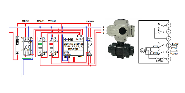 Универсальный контроллер Tech-Pool Universal Controller Wi-Fi Drain Pumh & Electric Drive (PS&F)