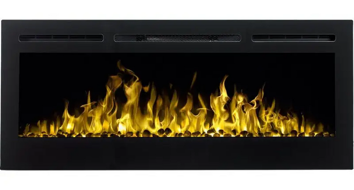 Електричний настінний камін A &mdash; Flame Majestic 60 чорний