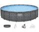 Каркасный бассейн Bestway 561JZ APX365 Winterproof полный набор с системой песчаных фильтров &Oslash; 671 x 132 см