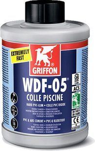 Клей для flex PVC/ABS Griffon WDF-05 1л (ящик 8 штук)