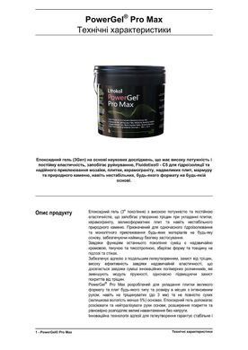 Клей Епоксидний Litokol PowerGel Pro Max Ультра Білий 5 кг R2TRM PWRGPRMXB0005