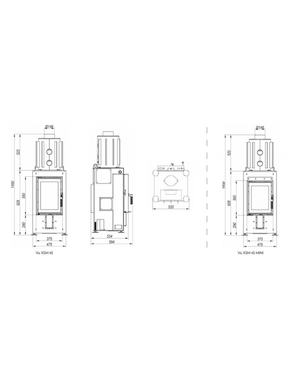 Камінна топка Defro Home VIS XSM 9S MINI