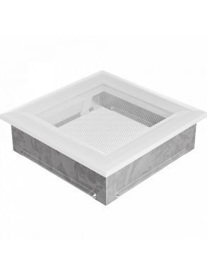 Вентиляционная решетка Kratki 17x17 см OSKAR белая