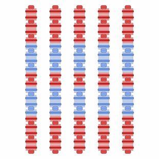 Разделитель дорожки Hayward Big Red/Blue, AISI 316, 50 м