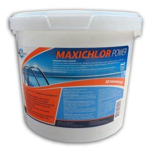 Таблетки для дезинфекции MAXI CHLOR POWER, 5 кг
