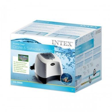 Озонатор хлоргенератор Intex 26666, хлор 11 г/год, озон 150 мг/год, Krystal Clear Salwater System | Krystal Clear&trade; Intex