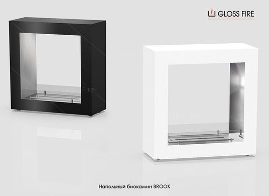 Напольный биокамин Brook-m2-300 GlossFire