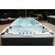 Плавальний SPA басейн Passion Spas Fitness 1 Deep (400x228x152 см), Біло-сірий