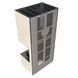 Камін Kratki FLOKI BOX правий 8 kW &Oslash; 160 в обудові з керамограніту FOKOS TALCO