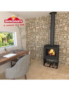 Стальная печь Bronpi CROACIA T