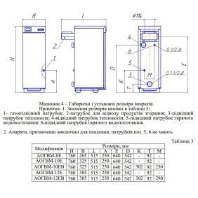 Котел газовий ATON Atmo-12ЕВ, 12 кВт, двоконтурний, димохідний, АОГВМ-12ЕВ (410153)