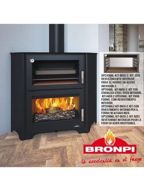 Піч Bronpi MURANO R (з духовкою)