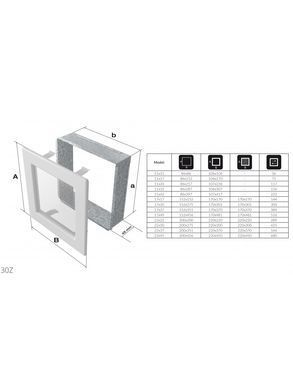 Вентиляционная решетка Kratki 17x30 см позолоченная
