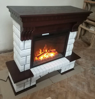 Каминокомплект Merano Brick Rockstar с костром Royal Goodfire 23