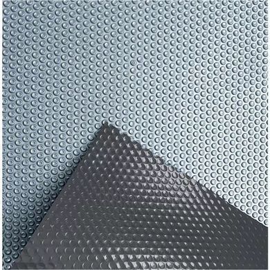 Солярне покриття Aquajoy&nbsp;Platinum Bubbles Gray 500 мкм, ширина 4 м (50 пог. м), сріблястий/сірий
