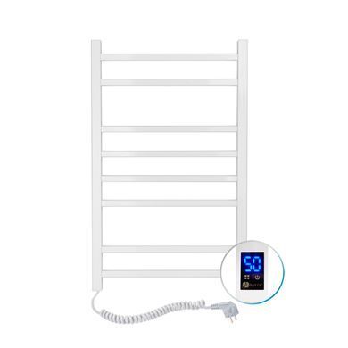 Рушникосушка Loft 500х800 Sensor лівобічна з таймером, біла
