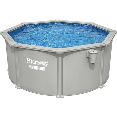 Сборный бассейн Bestway Hydrium 56566 (300x120 см) с песочным фильтром, лестницей и тентом