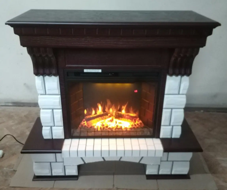 Каминокомплект Merano Brick Rockstar с костром Royal Goodfire 23