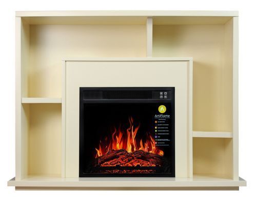 Камінокомплект ArtiFlame BINN AF18 СЛОНОВА КІСТКА
