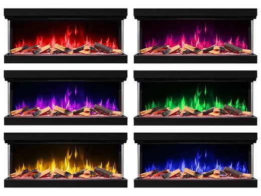 Електрокамін ArtiFlame AF50TS &ndash; тристоронній, ширина 125 см, з 3D-ефектом полум&rsquo;я, обігрівом і Wi-Fi - 2-2 Електрокамін ArtiFlame AF50TS &ndash; тристоронній, ширина 125 см, з 3D-ефектом полум&rsquo;я, обігрівом і Wi-Fi - 3-3 Електрокамін ArtiFlame AF50TS &ndash; тристорон