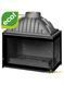Каминная топка Uniflam 700 PLUS ECO с шибером правое стекло