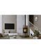 Стальная печь Defro Home QUADROOM LONG Коричневый