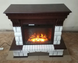 Каминокомплект Merano Brick Rockstar с костром Royal Goodfire 23