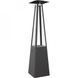 Газовый обогреватель Kratki UMBRELLA стальной черный (12,0 кВт)