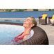Надувной джакузи Bestway 6001P LAY-Z-SPA Bali AirJet с приложением управления, на 7 человек, &Oslash; 216 x 71 см, ротанг (шоколадно-коричневый) | , Bestway