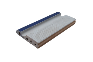 Борт із поручнем 12x24.5х2.6см (сірий/т.синій) SISTEMA SPORT