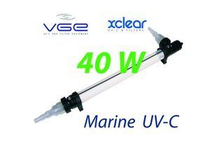 УФ стерилизатор - Комплект лампы UV-C XClear Marine 40W для морской и соленой воды
