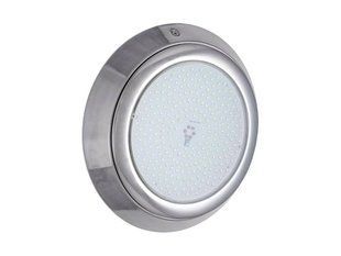 Прожектор RGB AISI 304, 2500lm 252мм накладной, Slim Led 252, 35Вт, 12В, нержавеющий PG-051153SS