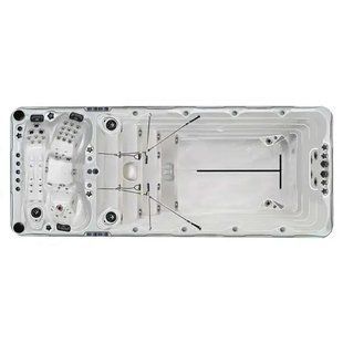Плавательный SPA бассейн Passion Spas Spirit Deep (540x228x152 см), Бело-серый
