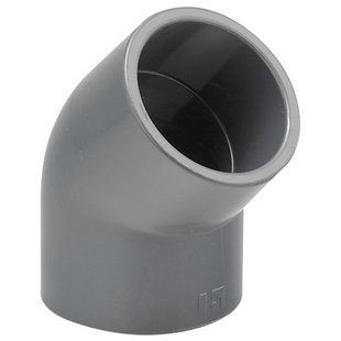 Угол ПВХ Hidroten 1001073, 45&deg;, d20 мм